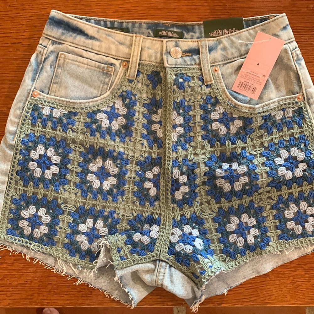 Highrise Cutoff Shorts.  Size 4.